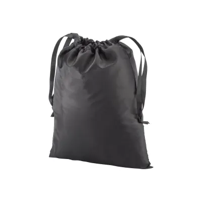 Pungă cadou din R-PET 210T, cu închidere cu șnur, 25 x 30 cm – cu imprimare personalizată