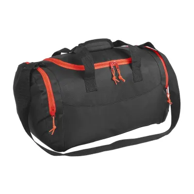 Geantă sport din poliester 600 D, cu buzunar pentru transportul încălțămintei – cu imprimare personalizată
