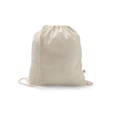 Tote bag rucsac din bumbac reciclat (70%) și poliester (30% rPET) (150 g/m²) Salamanca