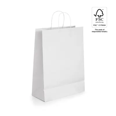 Pungă de hârtie kraft (90 g/m²) Cabazon – cu imprimare personalizată