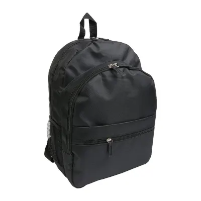 Rucsac din poliester 600D cu 6 buzunare (două buzunare laterale din plasă). Buzunar frontal cu velcro – cu imprimare personalizată