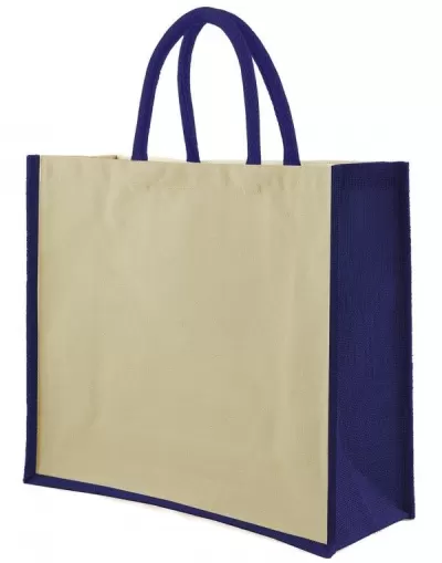 Tote bag Iuta si Bumbac Bangalore - Jute and Cotton Shopper Bag