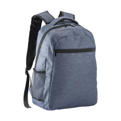 Rucsac pentru laptop (15'') din poliester cu efect melanj – cu imprimare personalizată