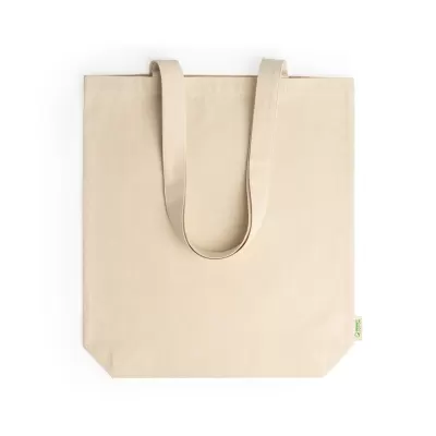Tote bags din Bumbac Organic SBT 280g/m² cu burduf - Natur