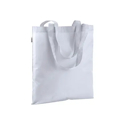 Pungă de cumpărături din RPET 210T, cu mânere lungi – cu imprimare personalizată