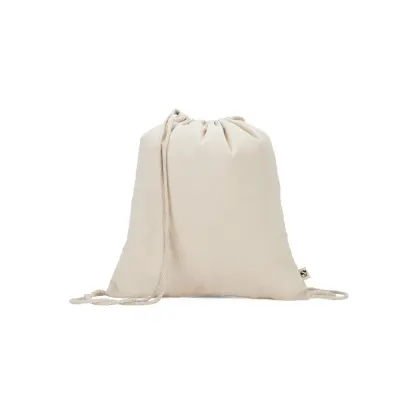 Rucsac 100% bumbac reciclat (180 g/m²) Maiorca – cu imprimare personalizată