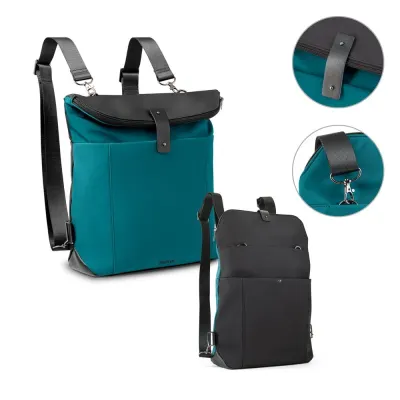 Rucsac din material textil și PU Rover backpack Ii – cu imprimare personalizată