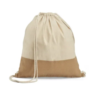 Rucsac cu snur 100% bumbac (160 g/m²) Sablon – cu imprimare personalizată