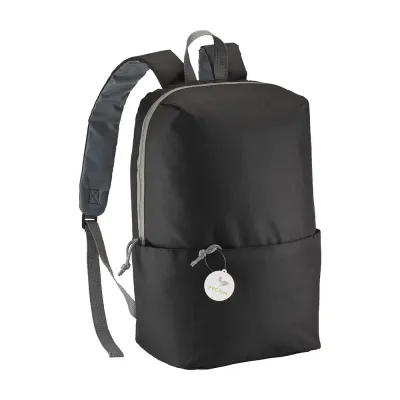 Rucsac din poliester fără PVC, cu patru buzunare și curele de umăr reglabile – cu imprimare personalizată