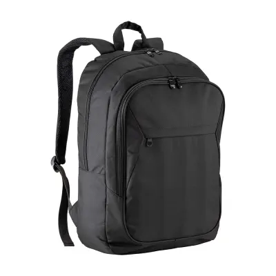 Rucsac pentru laptop din poliester 300D, de 17 inch, cu trei buzunare – cu imprimare personalizată
