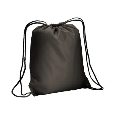 Rucsac din poliester 210T, cu închidere cu șnur și colțuri întărite – cu imprimare personalizată