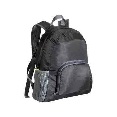Rucsac pliabil din poliester ripstop 210D, care se poate strânge într-un buzunar – cu imprimare personalizată