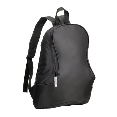 Rucsac din poliester reciclat R-PET, cu bretele căptușite și reglabile – cu imprimare personalizată