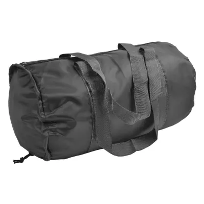Geantă sport cilindrică pliabilă din poliester 210D – cu imprimare personalizată