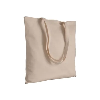 Pungă din bumbac de 180 g/m², cu mânere lungi – cu imprimare personalizată