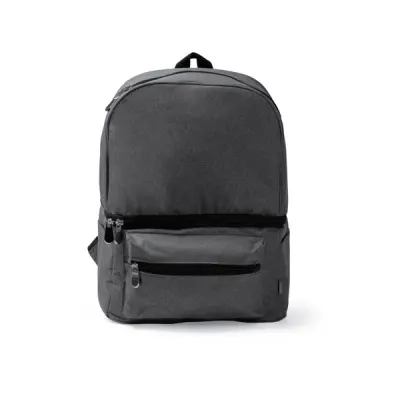 Rucsac Soloy din RPET 300D cu fermoar