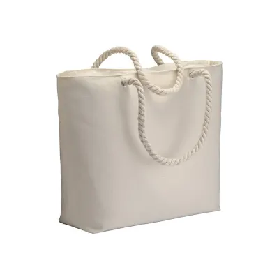 Geantă de plajă din bumbac reciclat, 280 g/m² – cu imprimare personalizată