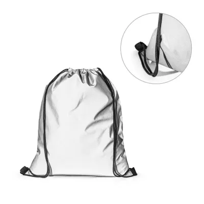 Rucsac cu snur (200 g/m²) Syros – cu imprimare personalizată
