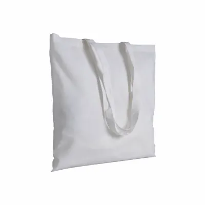 Pungă din bumbac de 180 g/m², cu mânere lungi – cu imprimare personalizată