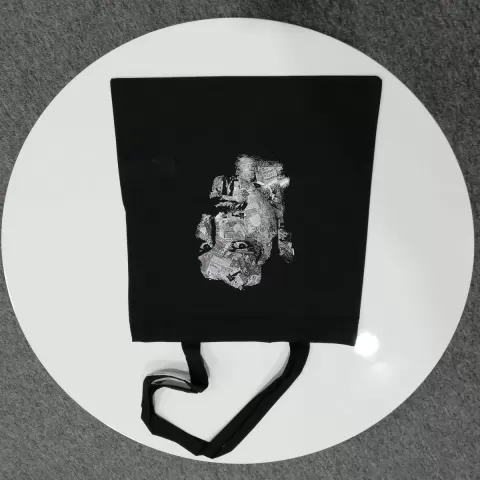 Tote bags din bumbac de cumparaturi cu mânere lungi Mountain