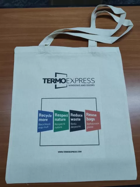 Tote bags din Bumbac SBT 145 g/m² - Natur