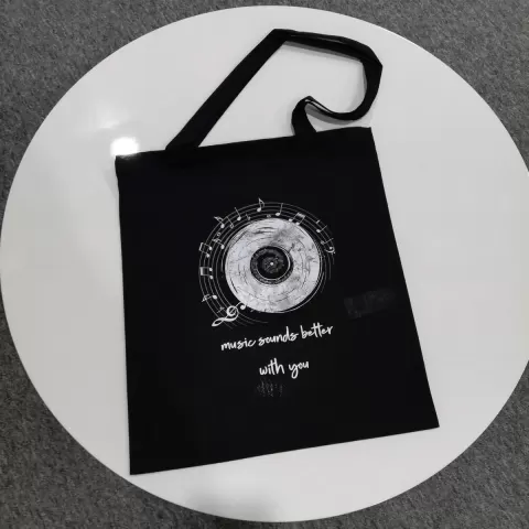 Tote bags din bumbac de cumparaturi cu mânere lungi Mountain