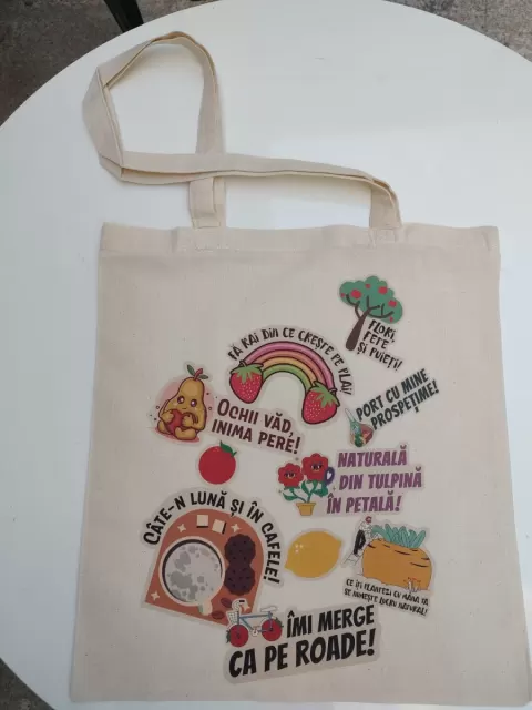 Tote bags din Bumbac SBT 145 g/m² - Natur
