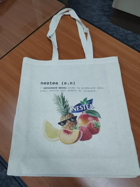 Tote bags din Bumbac SBT 145 g/m² - Natur