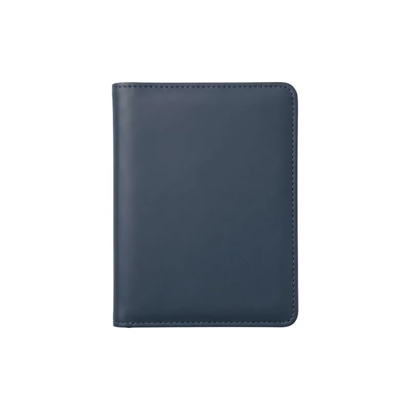 Portpașaport din PU reciclat. Cu patru compartimente pentru carduri de credit – cu imprimare personalizată