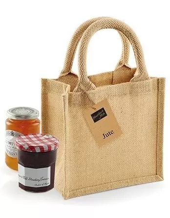 Tote bag Cadou din Iuta - Jute Petite Gift Bag