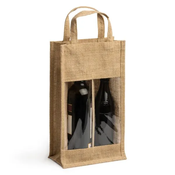 Tote bag Grace laminată din iută