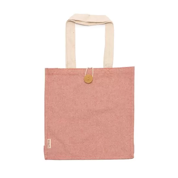 Tote bag Barmer din bumbac reciclat 300 g/m²