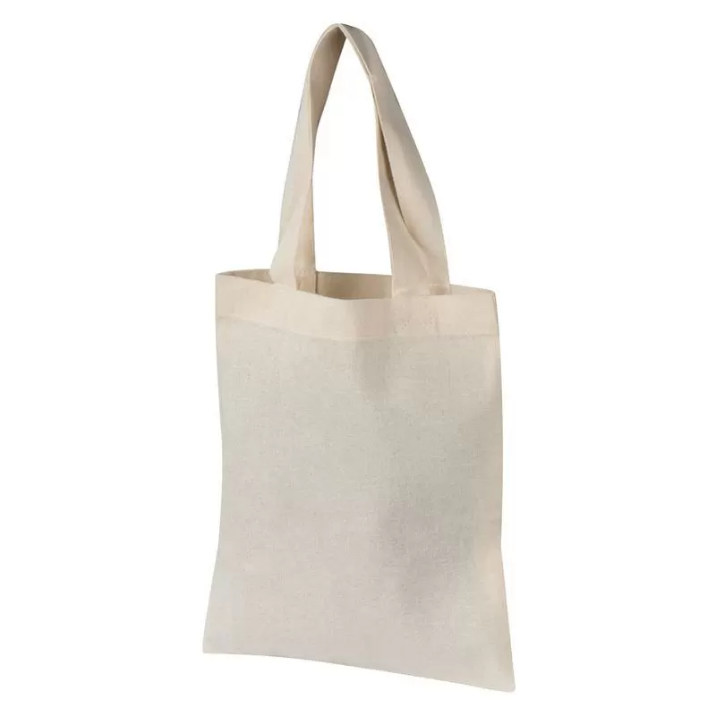Tote bags din bumbac cu mânere scurte Bordelum (sacosa farmacistului)