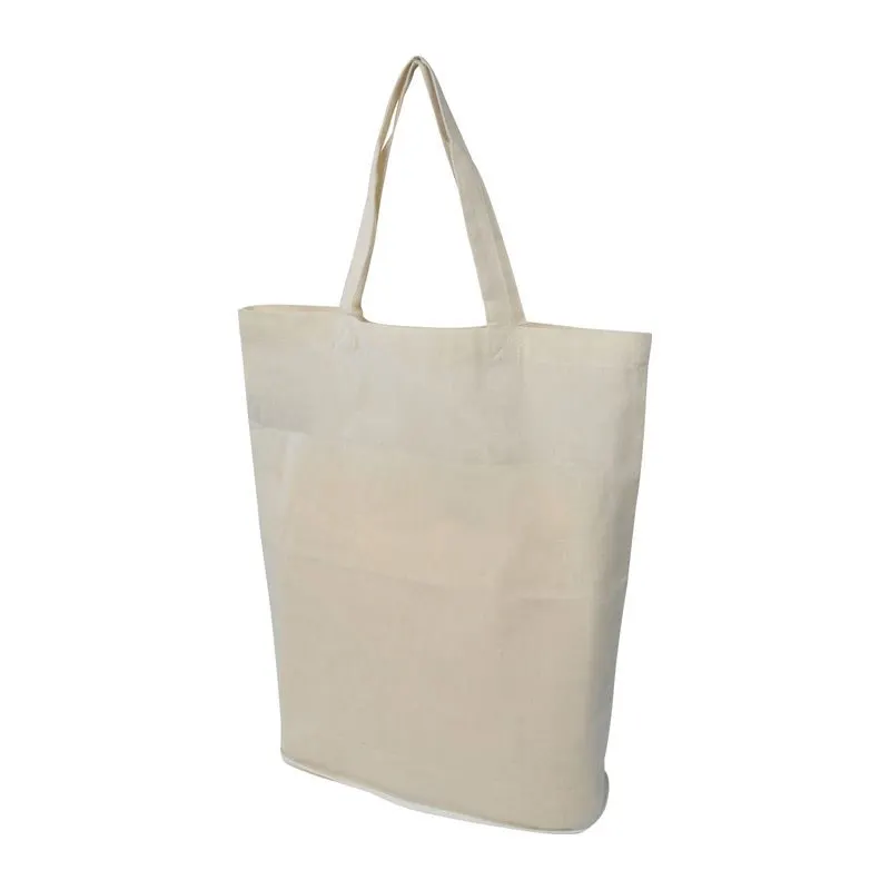 Tote bag pliabilă bumbac Ferra, 140 g/m²