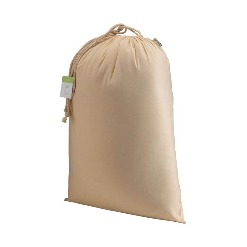 Pungă cadou din bumbac organic, 140 g/m², 40 x 50 cm – cu imprimare personalizată