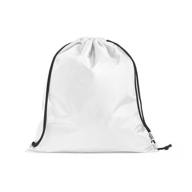 Rucsac cu snur 190T poliester reciclat (100% rPET) Pemba – cu imprimare personalizată