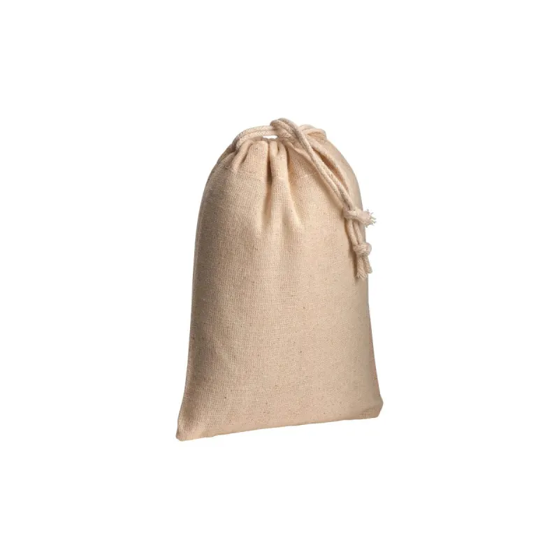 Pungă din bumbac cu șnur, 120 g/m², 10 x 14 cm – cu imprimare personalizată
