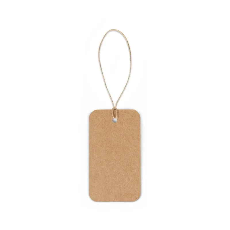 Etichetă dreptunghiulară fabricată din hârtie 100% reciclată (700 g/m²) Label Rectangular – cu imprimare personalizată