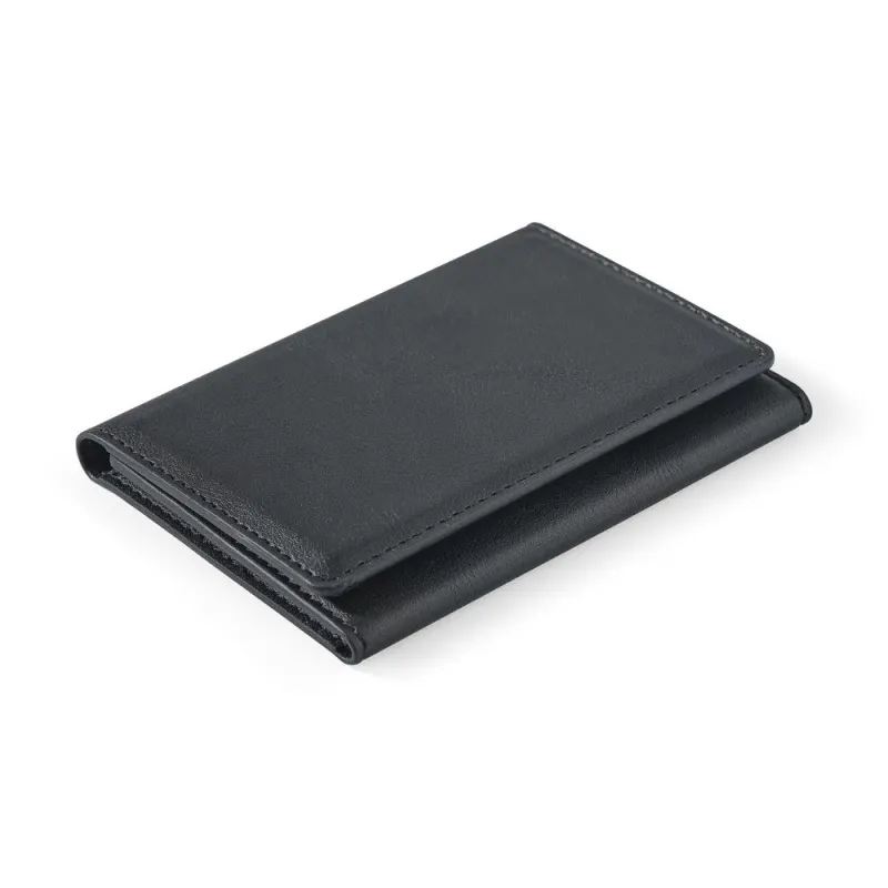 Portofel magnetic din PU de mare capacitate cu blocare RFID Harald – cu imprimare personalizată
