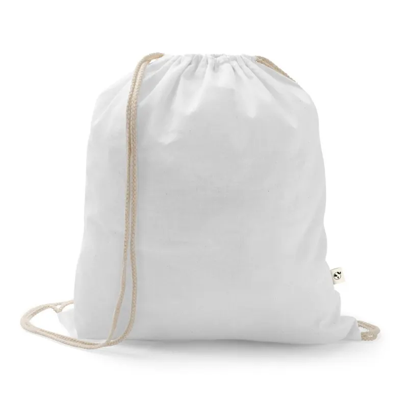 Rucsac fabricat din bumbac reciclat (70%) și poliester (30% rPET) Istanbul – cu imprimare personalizată