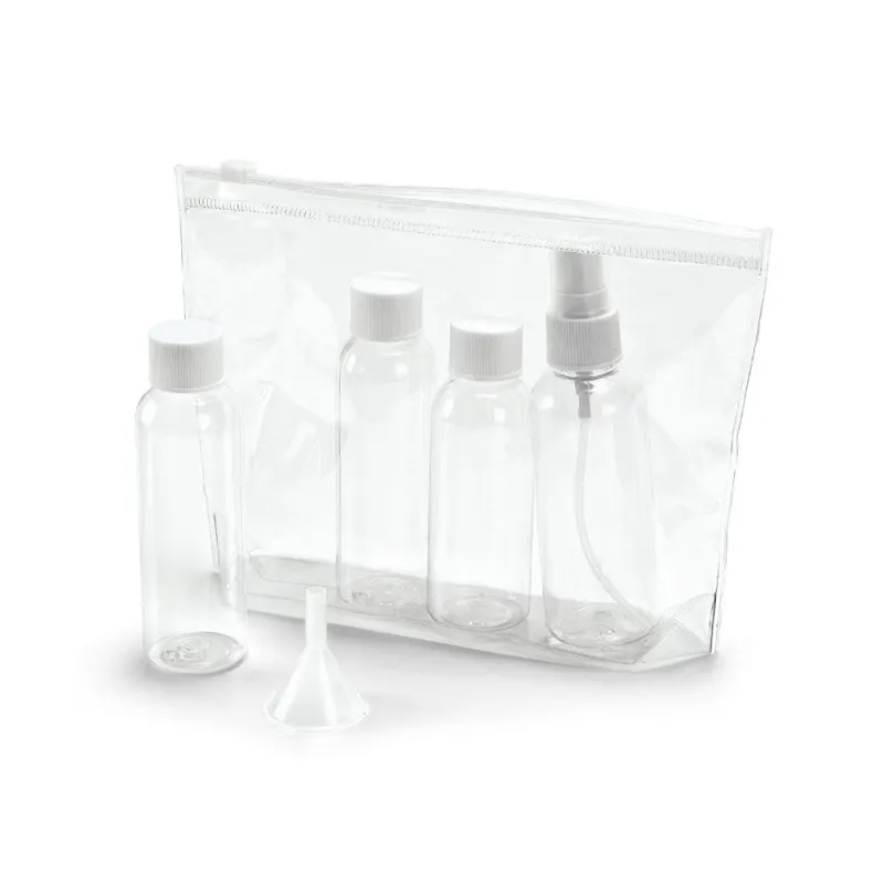 Geantă cosmetică etanșă din PVC Deniro – cu imprimare personalizată
