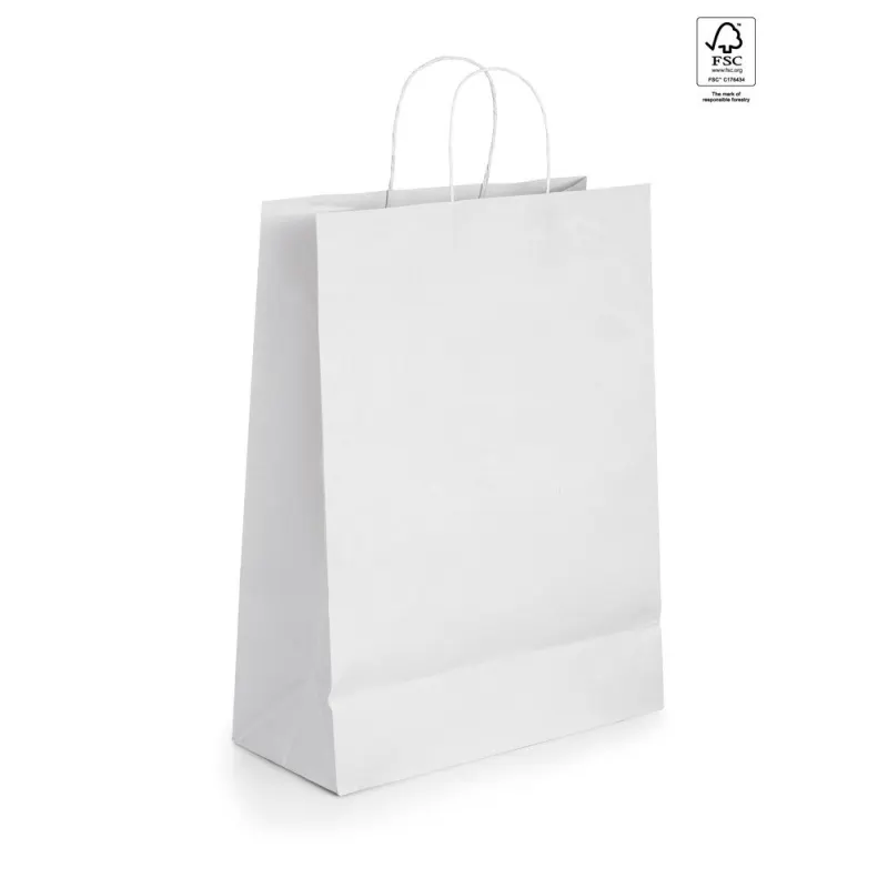 Pungă de hârtie kraft (90 g/m²) Cabazon – cu imprimare personalizată