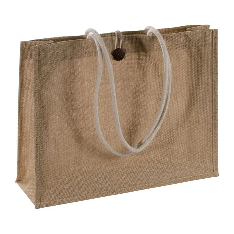 Tote bag din iută Kastamonu, 320 g/m²