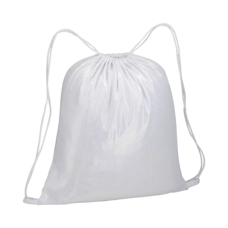Rucsac strălucitor din policoton, 150 g/m², 37 x 42 cm – cu imprimare personalizată