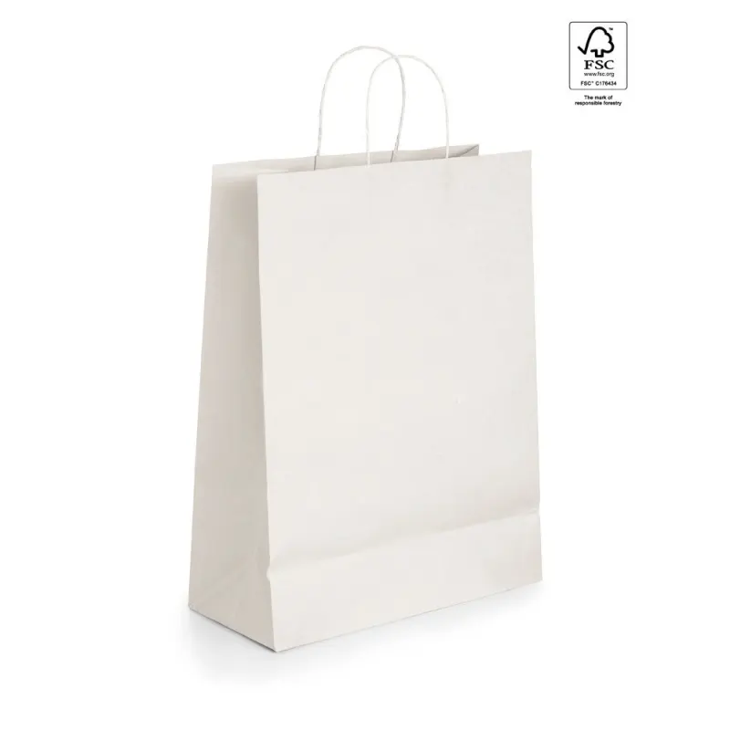 Pungă de hârtie kraft (100 g/m²) Grant – cu imprimare personalizată