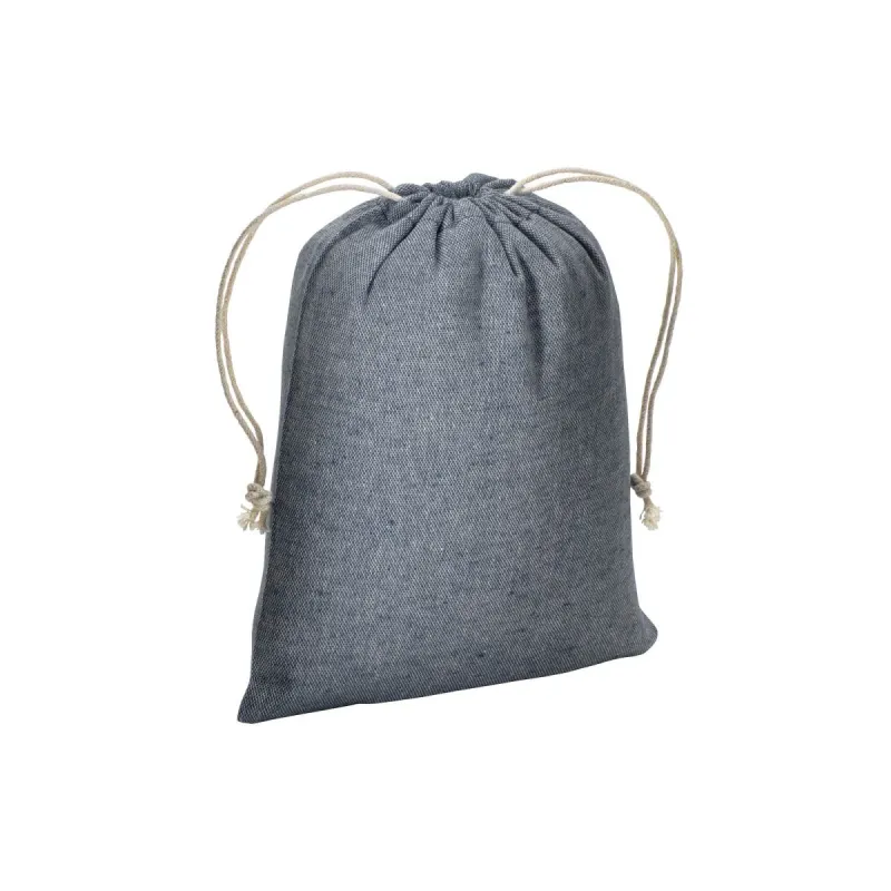 Pungă cadou din bumbac reciclat, 150 g/m², 15 x 20 cm – cu imprimare personalizată