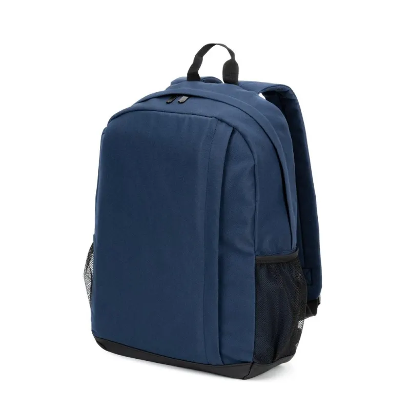 Rucsac pentru laptop din poliester reciclat 600D de înaltă densitate, 15" Liverpool – cu imprimare personalizată
