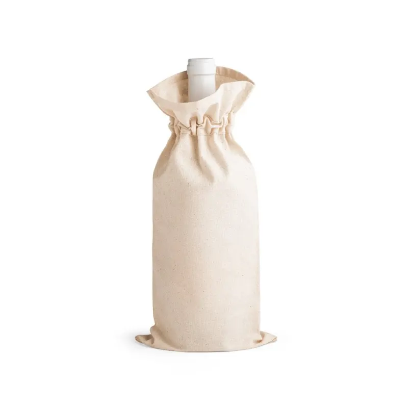Tote bag din bumbac 100% pentru sticlă (180 g/m²) Jerome