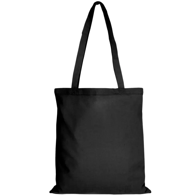 Tote bags din Bumbac cu mânere lungi SBT 140 g/m² - Neagra