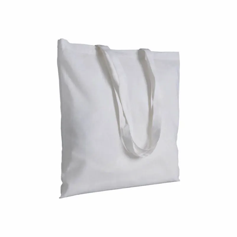 Pungă din bumbac de 180 g/m², cu mânere lungi – cu imprimare personalizată